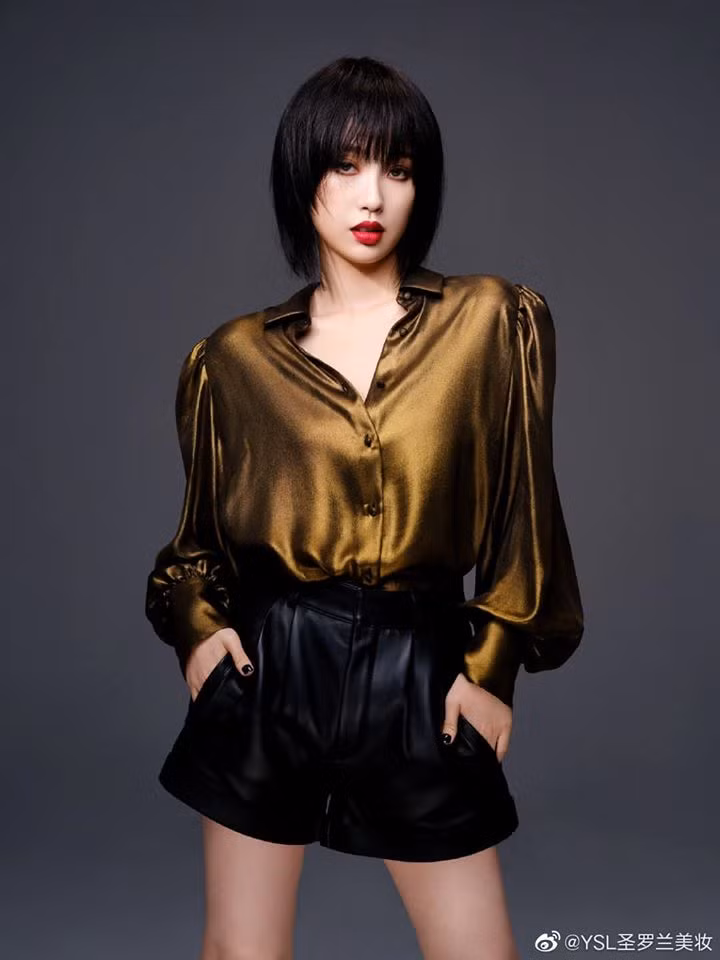 Ngu Thư Hân (THE9) bất ngờ được Yves Saint Laurent “chọn mặt gửi vàng“ ảnh 4