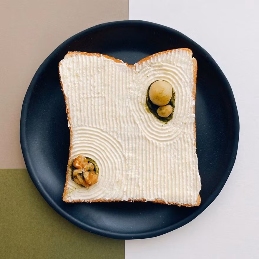 Những lát bánh mì sandwich đẹp tới mức "mình để mình ngắm chứ chẳng nỡ ăn" ảnh 5