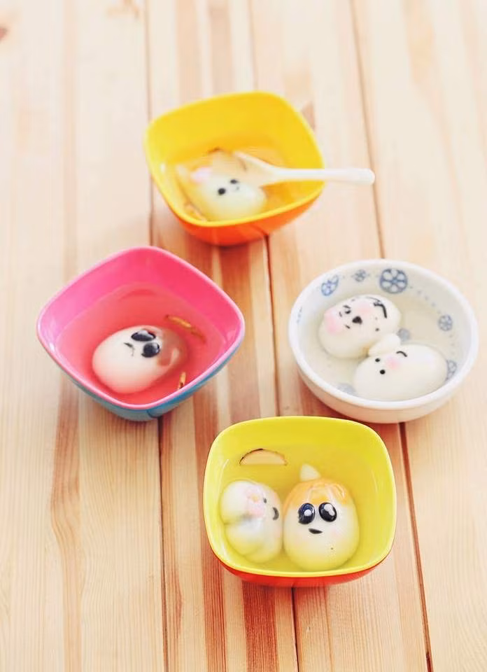 Dân tình “đứng ngồi không yên” vì loạt bánh trôi hình thú cưng đổ bộ ngày Tết Hàn thực ảnh 3