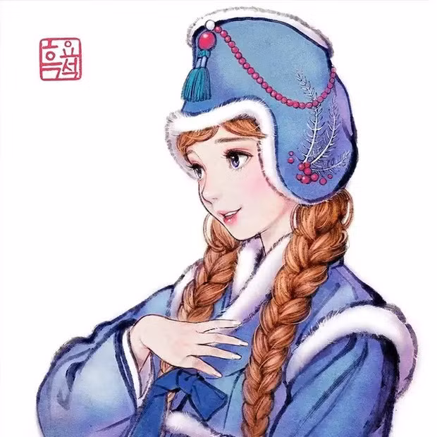 Ý tưởng mix&match bá đạo dành tặng fan nhà Disney và những tín đồ mê hanbok ảnh 5