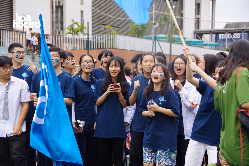 Học sinh trường THPT Hà Nội - Amsterdam cháy hết mình trong Ngày hội Thể thao 2020 ảnh 6