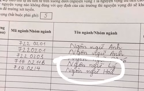 Những tình huống “cười ra nước mắt” của hội “sĩ tử” đăng ký xét tuyển Đại học ảnh 4