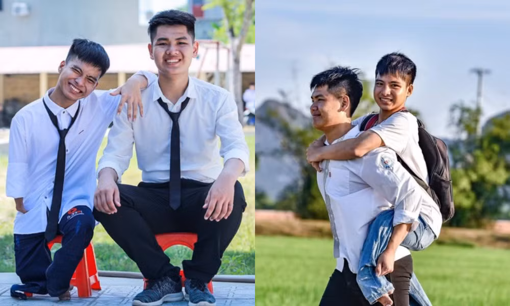 Tin vui: Đại học Y dược Thái Bình miễn toàn bộ học phí cho nam sinh cõng bạn 10 năm đi học ảnh 3 Tin vui: Đại học Y dược Thái Bình miễn toàn bộ học phí cho nam sinh cõng bạn 10 năm đi học ảnh 3