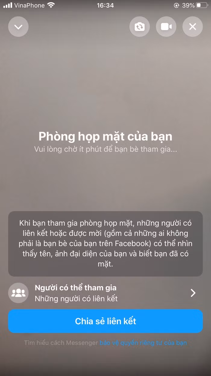 Hướng dẫn dùng Messenger Rooms, tính năng họp nhóm lên tới 50 người mà Facebook vừa ra mắt ảnh 6