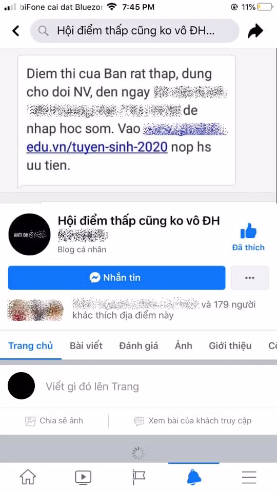 Sĩ tử phẫn nộ khi nhận tin nhắn chê điểm thấp từ một trường đại học ảnh 4