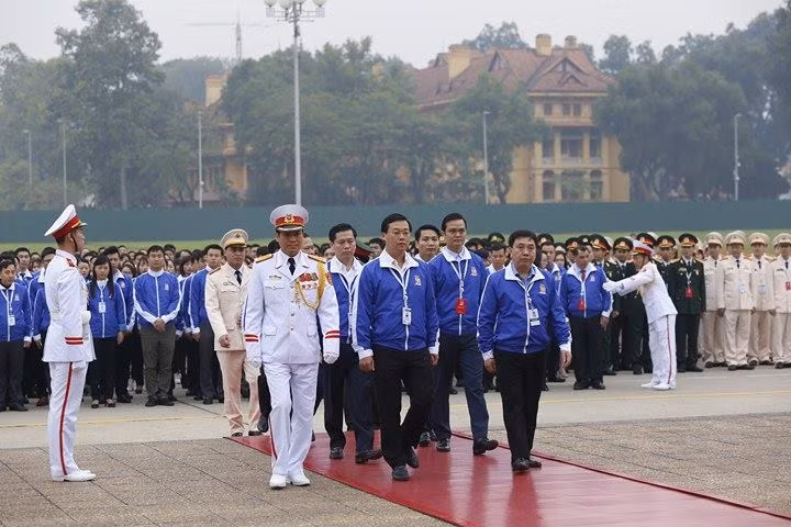 Ngày đầu tiên Đại hội Đoàn toàn quốc lần thứ XI ảnh 57
