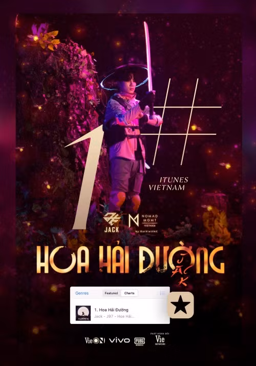 MV “Hoa Hải Đường” giành Top 1 iTunes Vietnam, nhận thêm “cơn mưa” thành tích ảnh 1