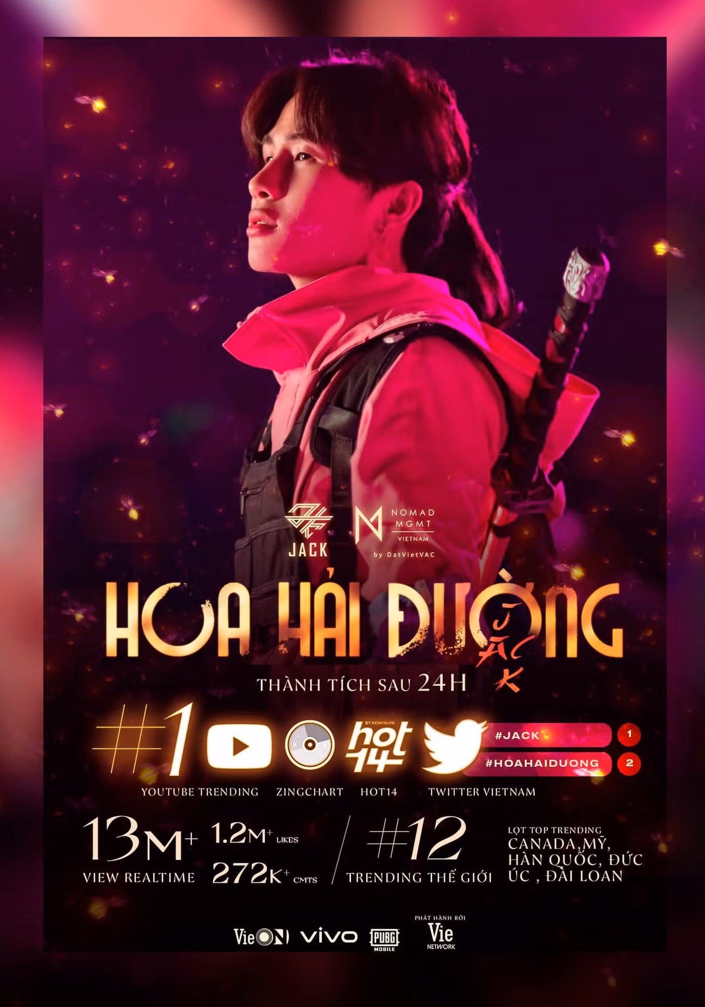 MV “Hoa Hải Đường” giành Top 1 iTunes Vietnam, nhận thêm “cơn mưa” thành tích ảnh 2