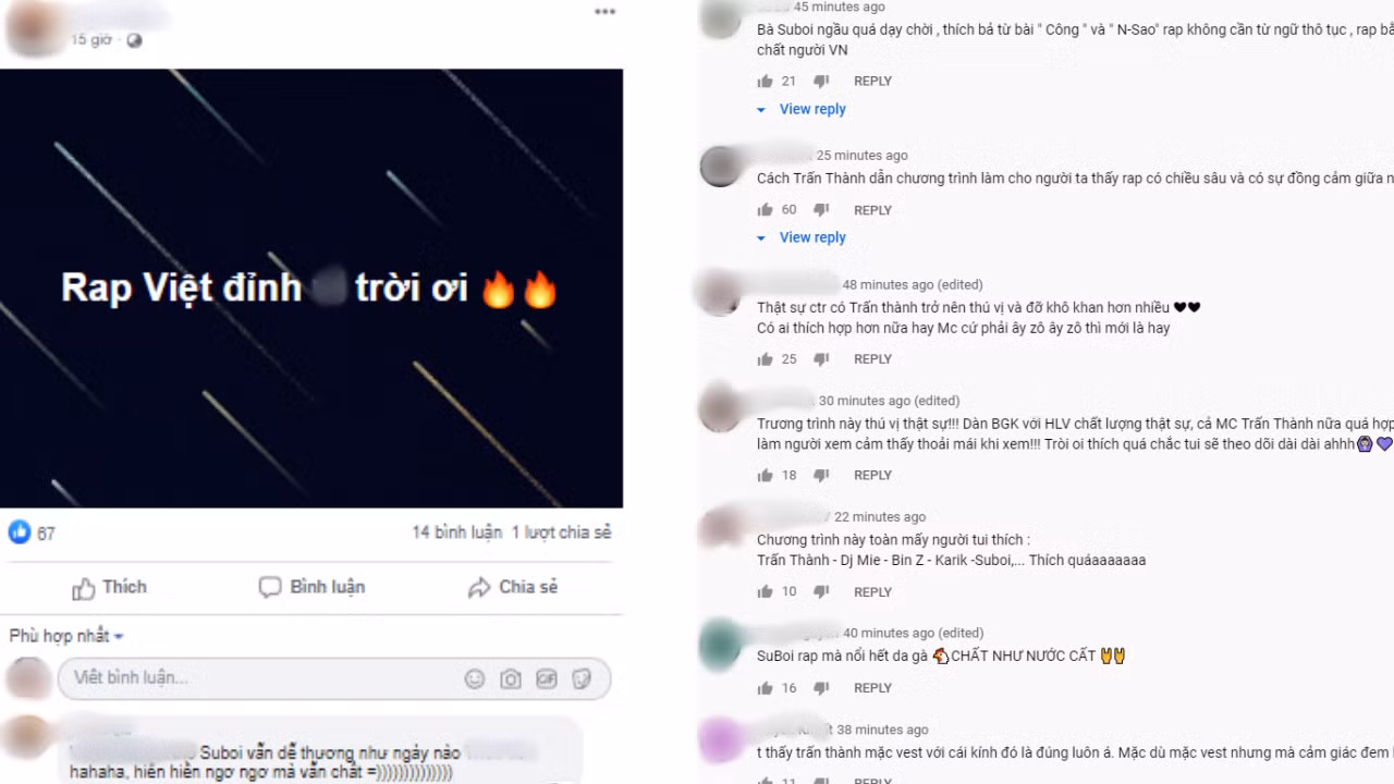 “Rap Việt” lên sóng nhận về “cơn mưa lời khen”, leo lên #3 Trending khi chưa đầy 1 ngày ảnh 1