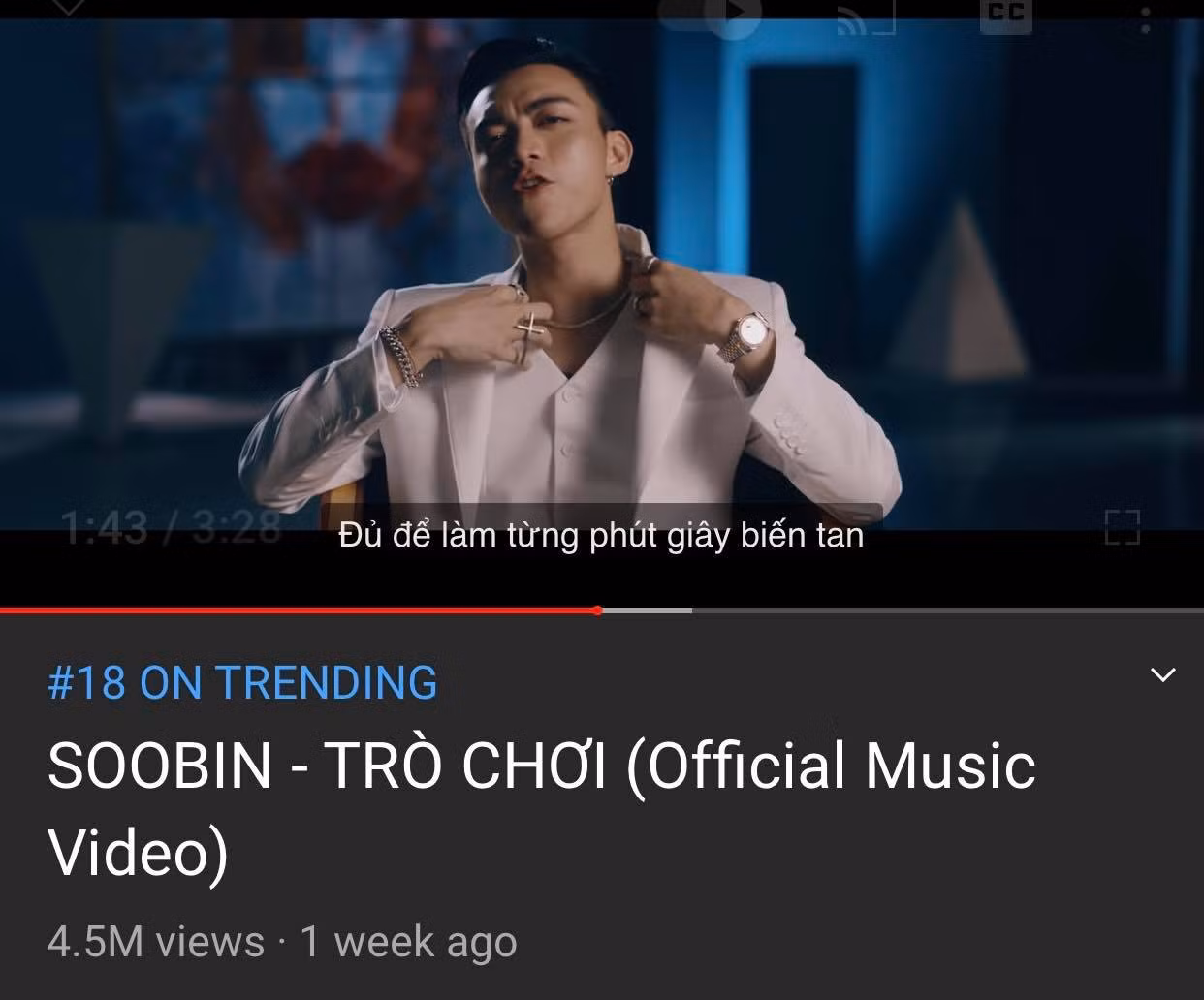 Dù comeback sát nhau, Soobin Hoàng Sơn và Hiền Hồ vẫn “xa cách” nhau trên Top Trending ảnh 6