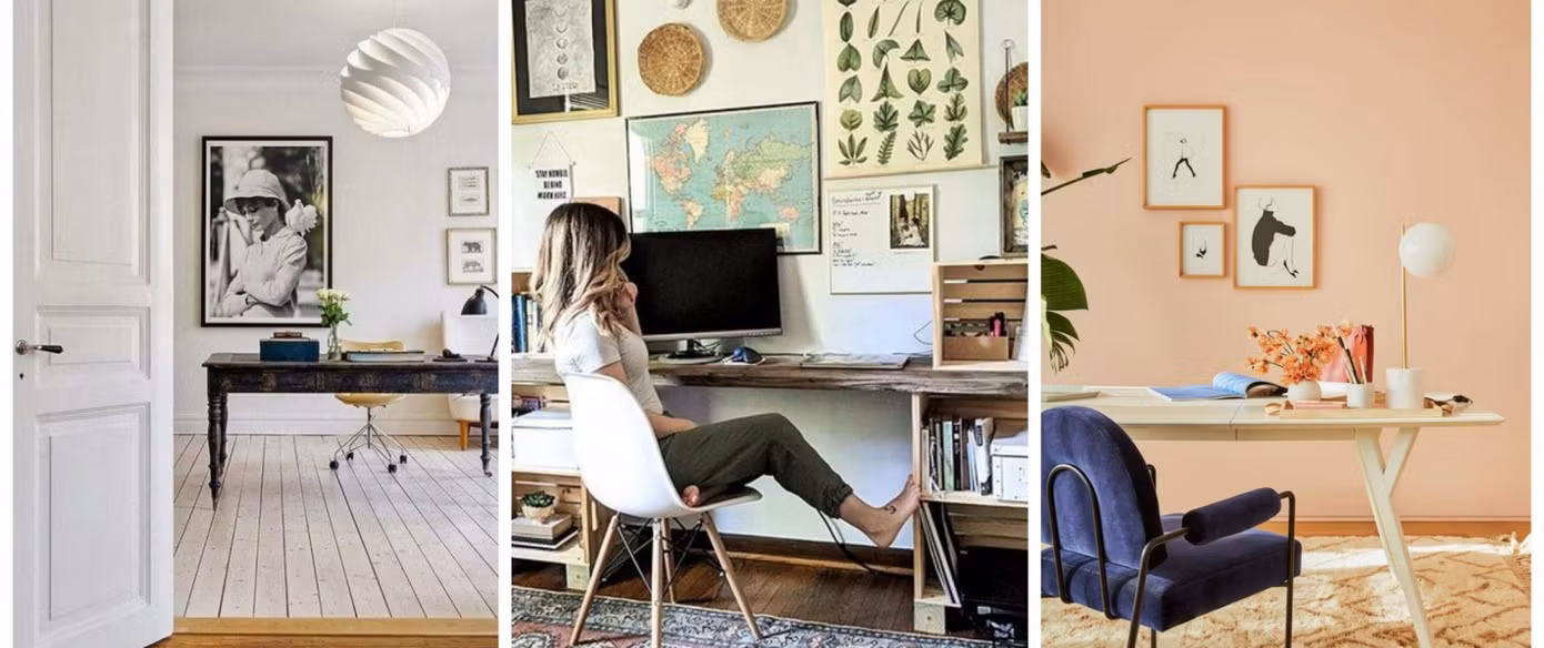 Vài chiêu đơn giản mà hữu dụng hô biến góc làm việc của bạn đẹp như trên Pinterest ảnh 2