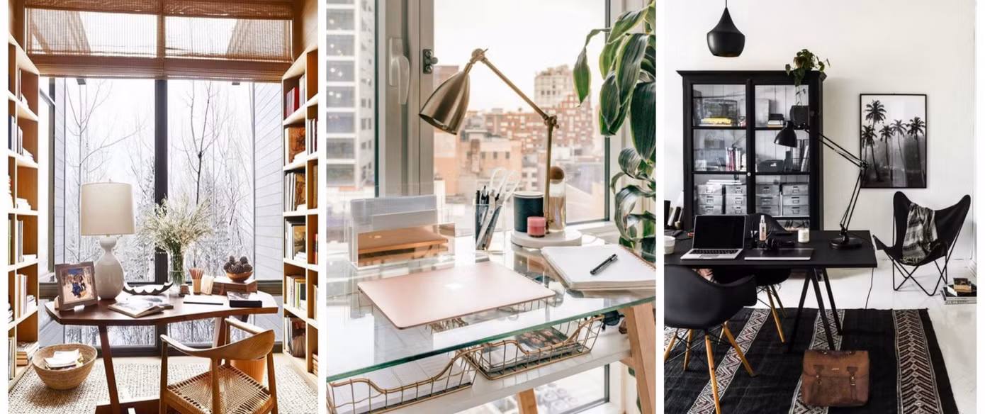 Vài chiêu đơn giản mà hữu dụng hô biến góc làm việc của bạn đẹp như trên Pinterest ảnh 3