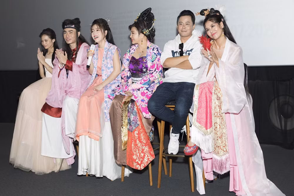 Nam Thư bị Elly Trần “đánh ghen” trong web-drama cổ trang của Lê Dương Bảo Lâm ảnh 1