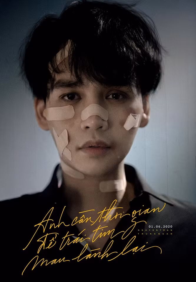 Nguyễn Trần Trung Quân gây sốc với poster đầy thương tích, tên bài hát đầy ai oán ảnh 1