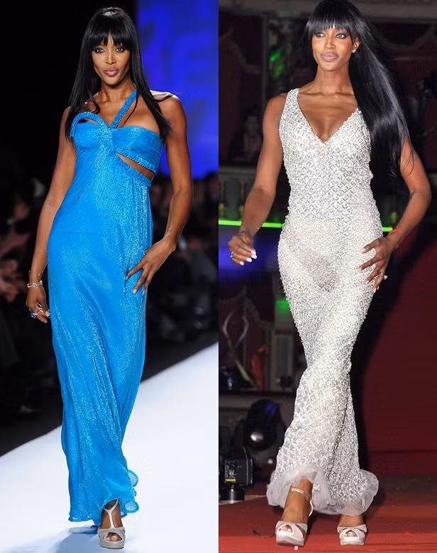 Mê mẩn sắc vóc tuyệt mỹ của siêu mẫu huyền thoại Naomi Campbell ảnh 5