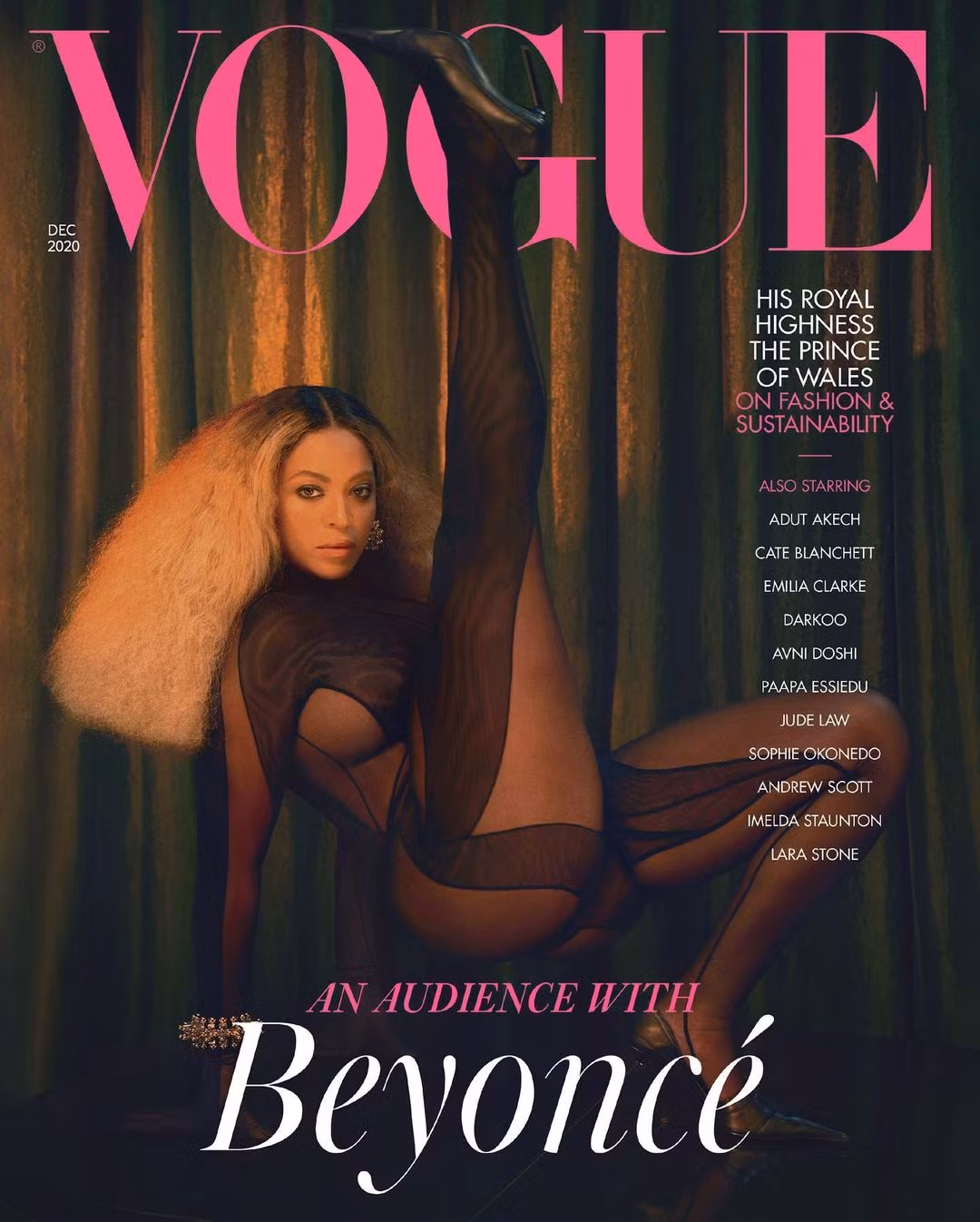 Beyonce diện đầm khoét lưng sâu, khoe vòng ba nóng bỏng trên tạp chí danh tiếng ảnh 4