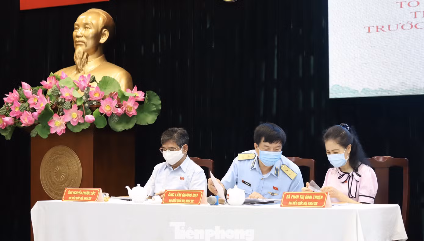 Vụ án Hồ Duy Hải 'làm nóng' buổi tiếp xúc cử tri ở TPHCM ảnh 1