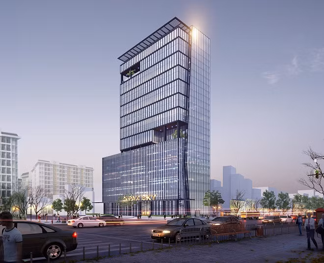Văn phòng siêu sang Pax Sky hút doanh nghiệp tầm cỡ ảnh 1