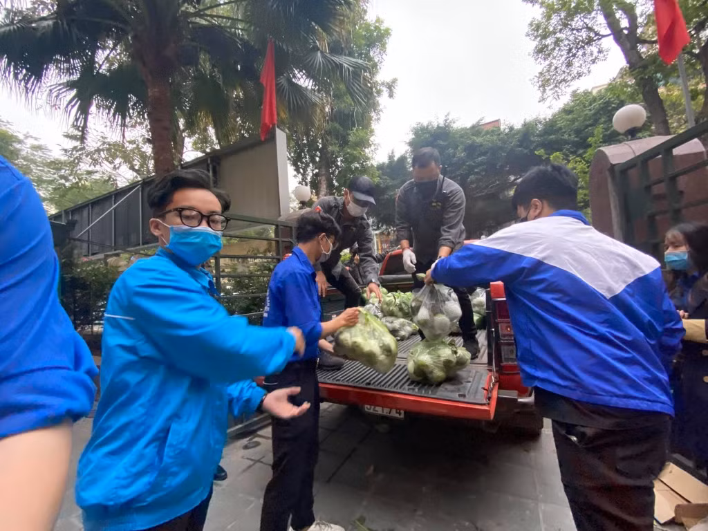 Tuổi trẻ Thủ đô hỗ trợ tiêu thụ 122 tấn nông sản cho bà con Hải Dương ảnh 1