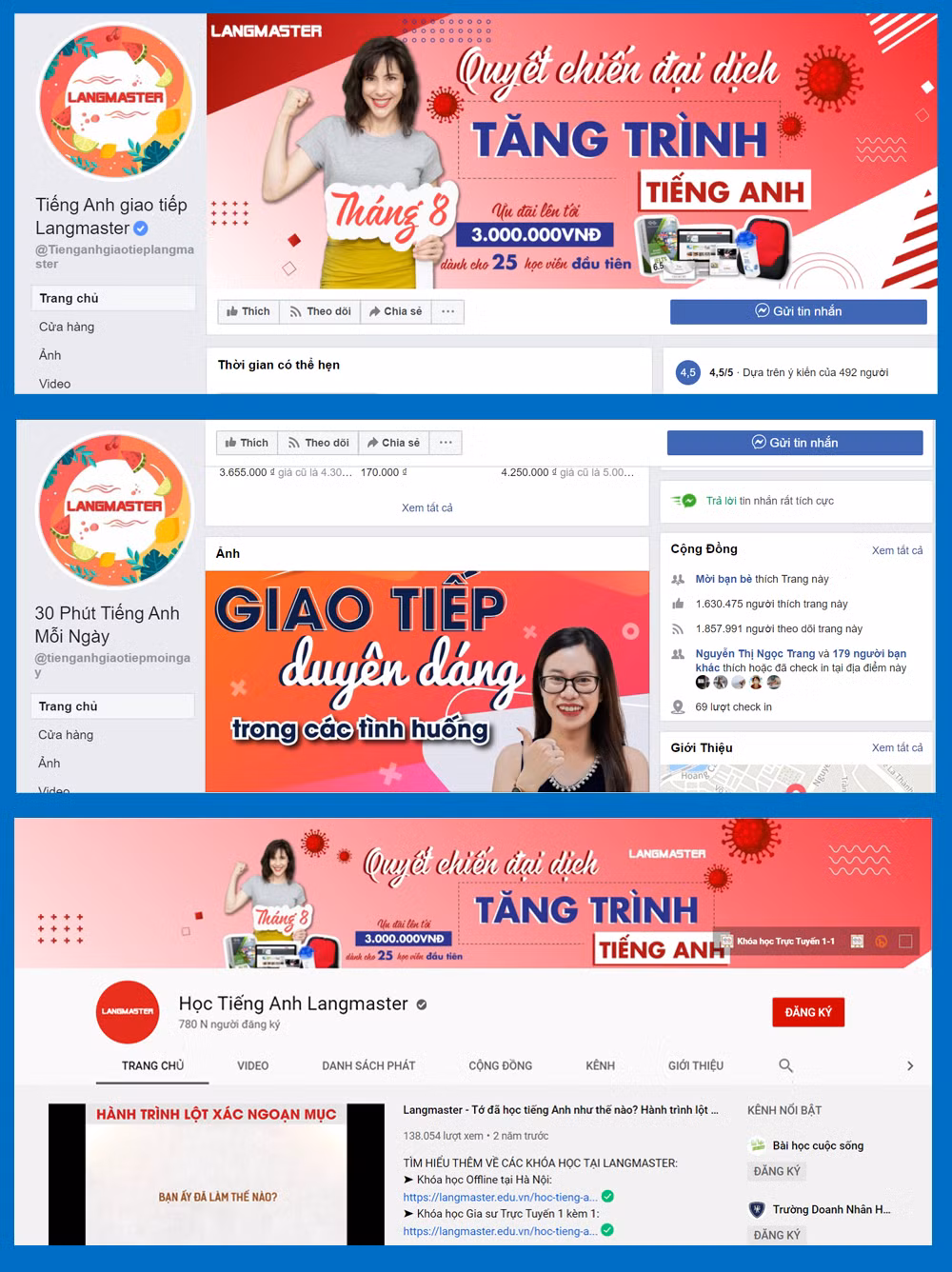 Review trung tâm tiếng anh Langmaster có tốt không? ảnh 2