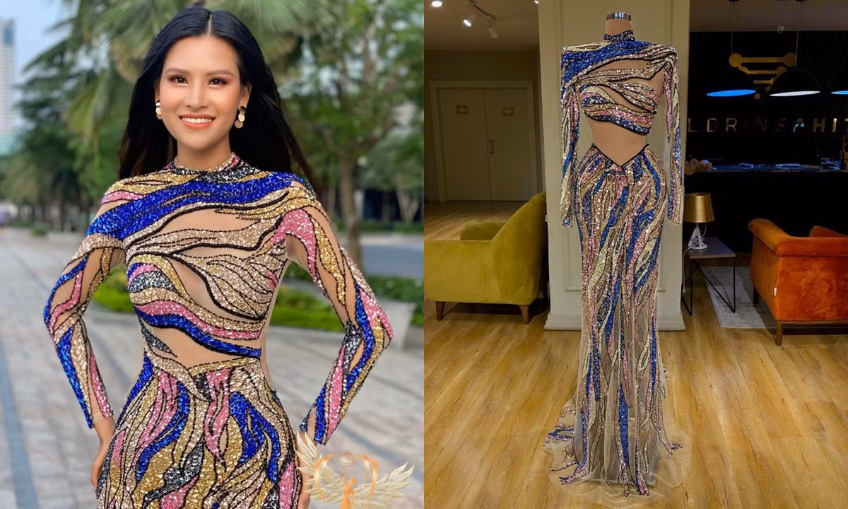 Hết nghi án “bờm tóc fake”, Lan Ngọc lại bị tố mặc váy nhái trong “đêm định mệnh” ảnh 6