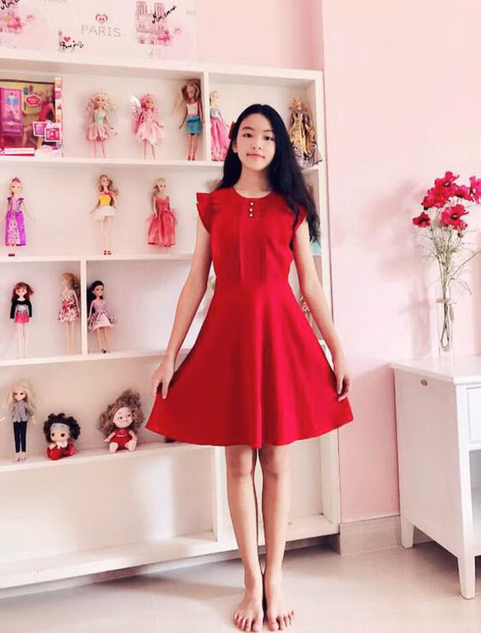 Con gái diễn viên Quyền Linh gây bão trên thảm đỏ: Chuẩn nhan sắc Hoa hậu tương lai là đây ảnh 9