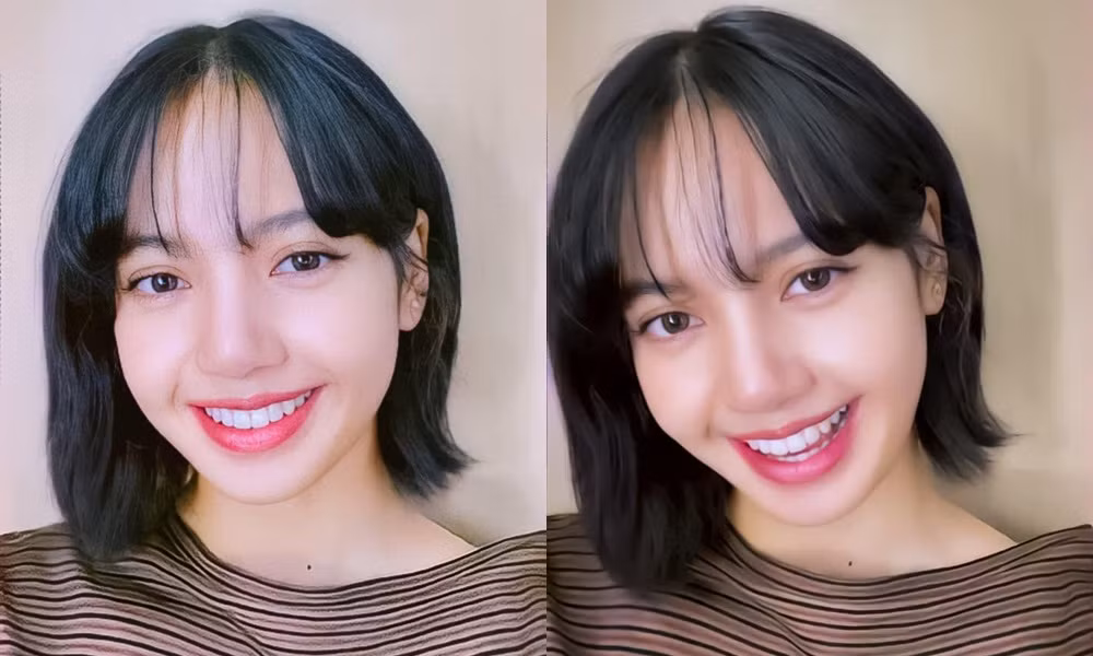 Lisa bỗng dưng chuyển sang tóc mái thưa: Trước đã xinh nay còn đẹp hơn bội phần ảnh 5