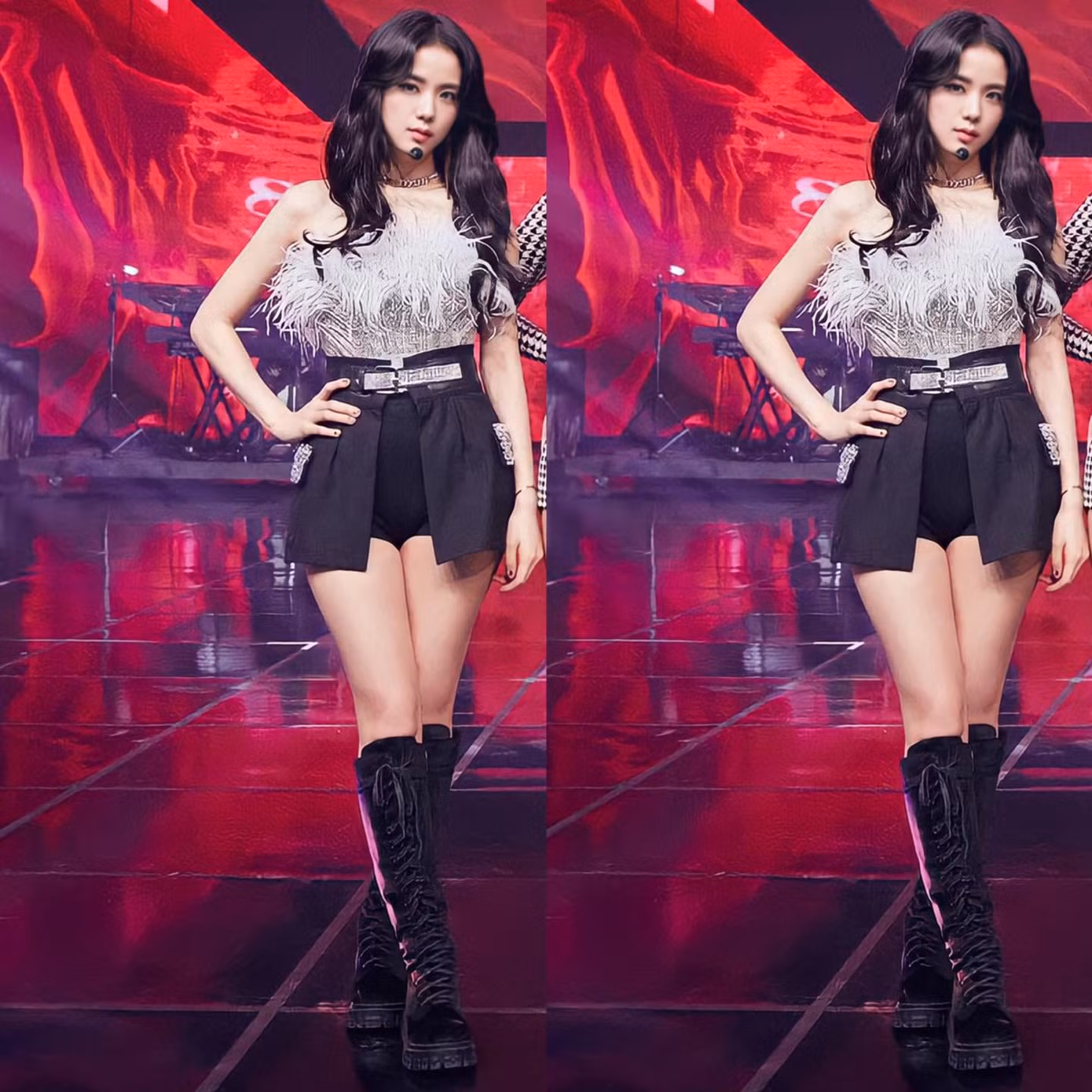 Đã tìm ra cô gái bị stylist dìm dáng nhất trong concert BLACKPINK: Jisoo chứ không ai khác! ảnh 7