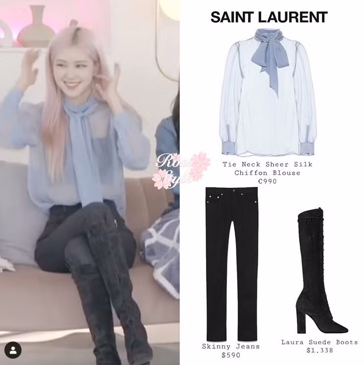 Đồ đẹp đồ hiệu BLACKPINK đâu có thiếu mà stylist lại để Rosé phải xài đồ cũ? ảnh 6