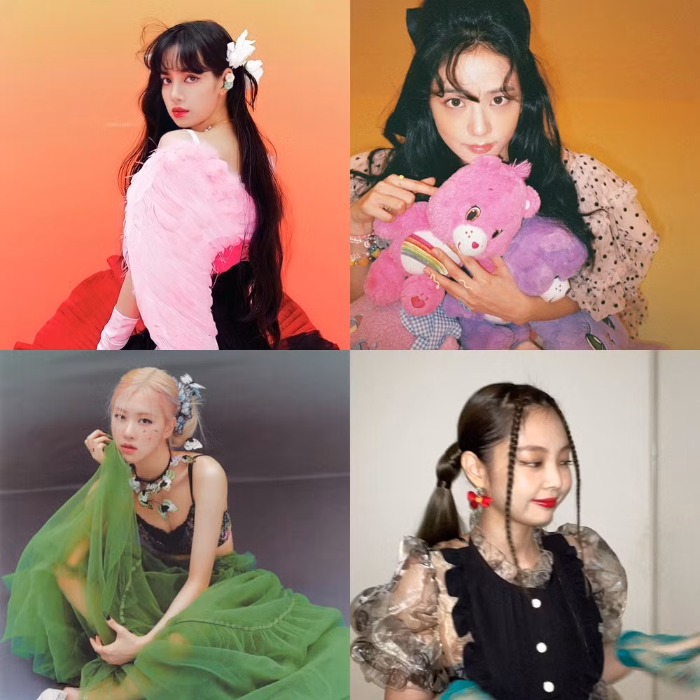 Soi trang phục BLACKPINK trong bộ ảnh năm mới, netizen phát hiện một điều kỳ lạ khó tin ảnh 2