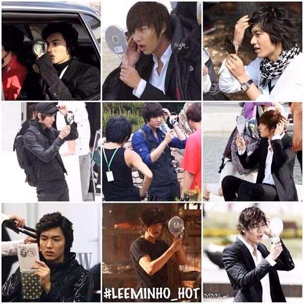 Soi gương mọi lúc mọi nơi, Lee Min Ho quả đúng là “Quân vương của những chiếc gương” ảnh 11