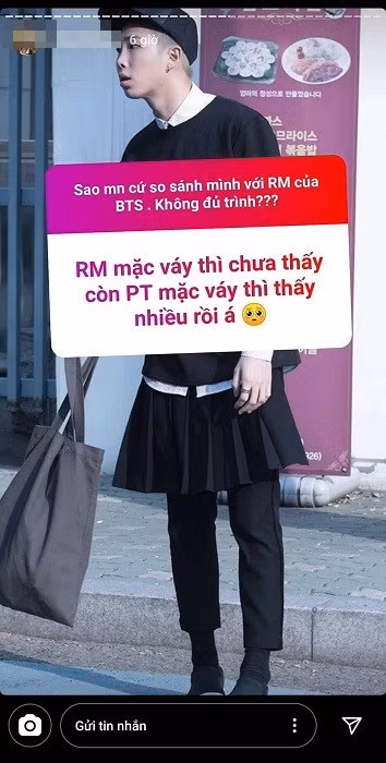 Thí sinh “Top Model Online 2019” gây bức xúc khi khẳng định mình giỏi hơn RM (BTS) ảnh 3