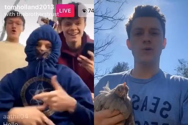 Đi siêu thị mua trứng mà hết, “Người Nhện” Tom Holland mua luôn gà về nuôi ảnh 2