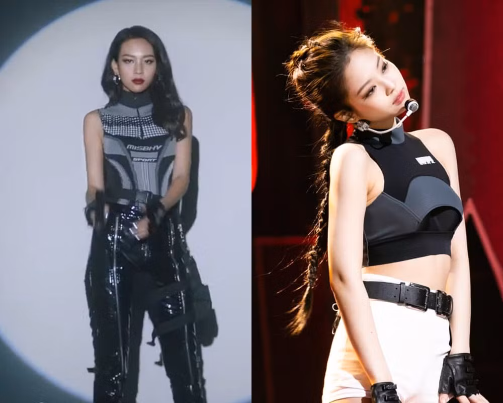 Hết đụng hàng ở show thời trang, Phí Phương Anh lại bị nghi sao chép Jennie trong MV mới ảnh 3