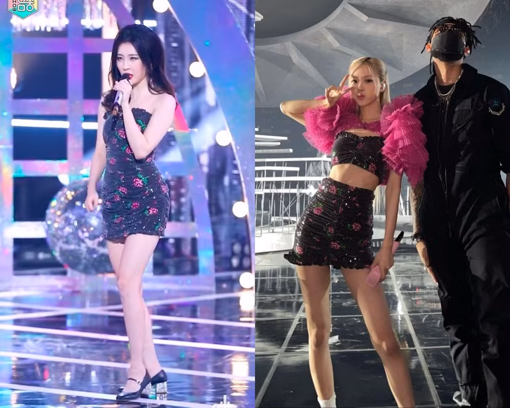 Diện váy hoa sau Sunmi nhưng Rosé lại ghi điểm nhờ pha cắt chỉnh đơn giản mà hiệu quả ảnh 6