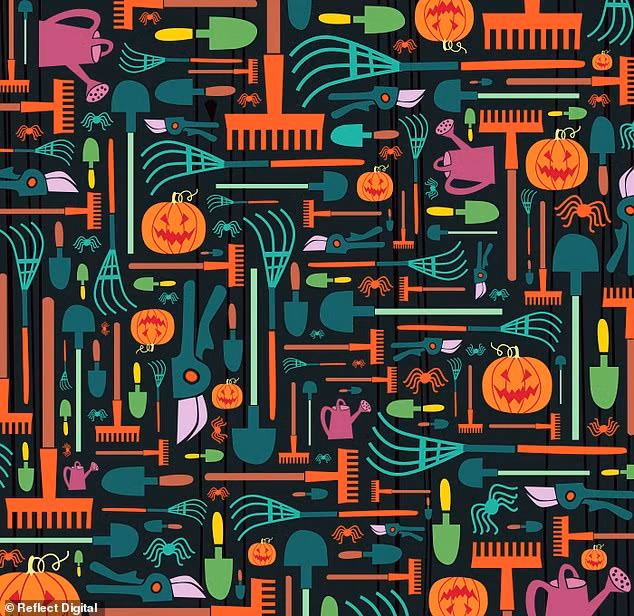 'Hack não' tìm cây chổi phù thủy trong tranh Halloween chỉ với 45 giây, bạn đã thử chưa? ảnh 1