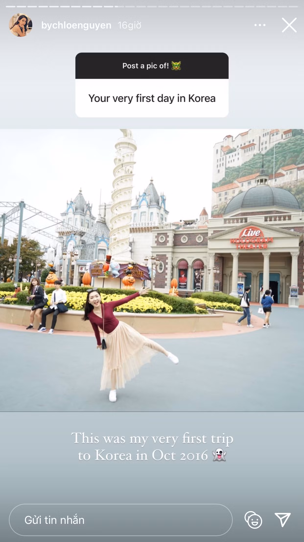 Châu Bùi, Tlinh, Đồng Ánh Quỳnh và loạt bạn trẻ “mê mệt” bởi trào lưu Post A Pic Of ảnh 10