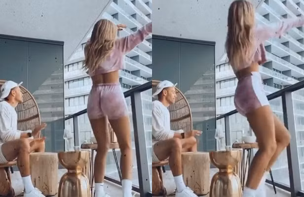 Ở nhà tránh dịch, Cindy Prado nhảy múa tưng bừng trên ban công chung cư ảnh 5