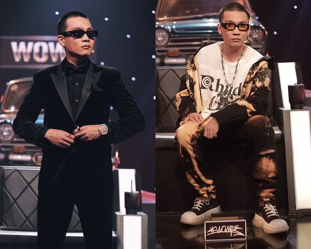 Dàn HLV ăn mặc quá chất khiến “Rap Việt” dần trở thành sàn diễn thời trang ảnh 8