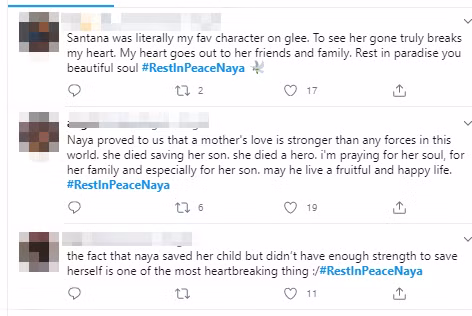 “Hãy yên nghỉ nhé, Naya” - người hâm mộ khắp nơi bày tỏ sự thương tiếc với ngôi sao “Glee“ ảnh 2