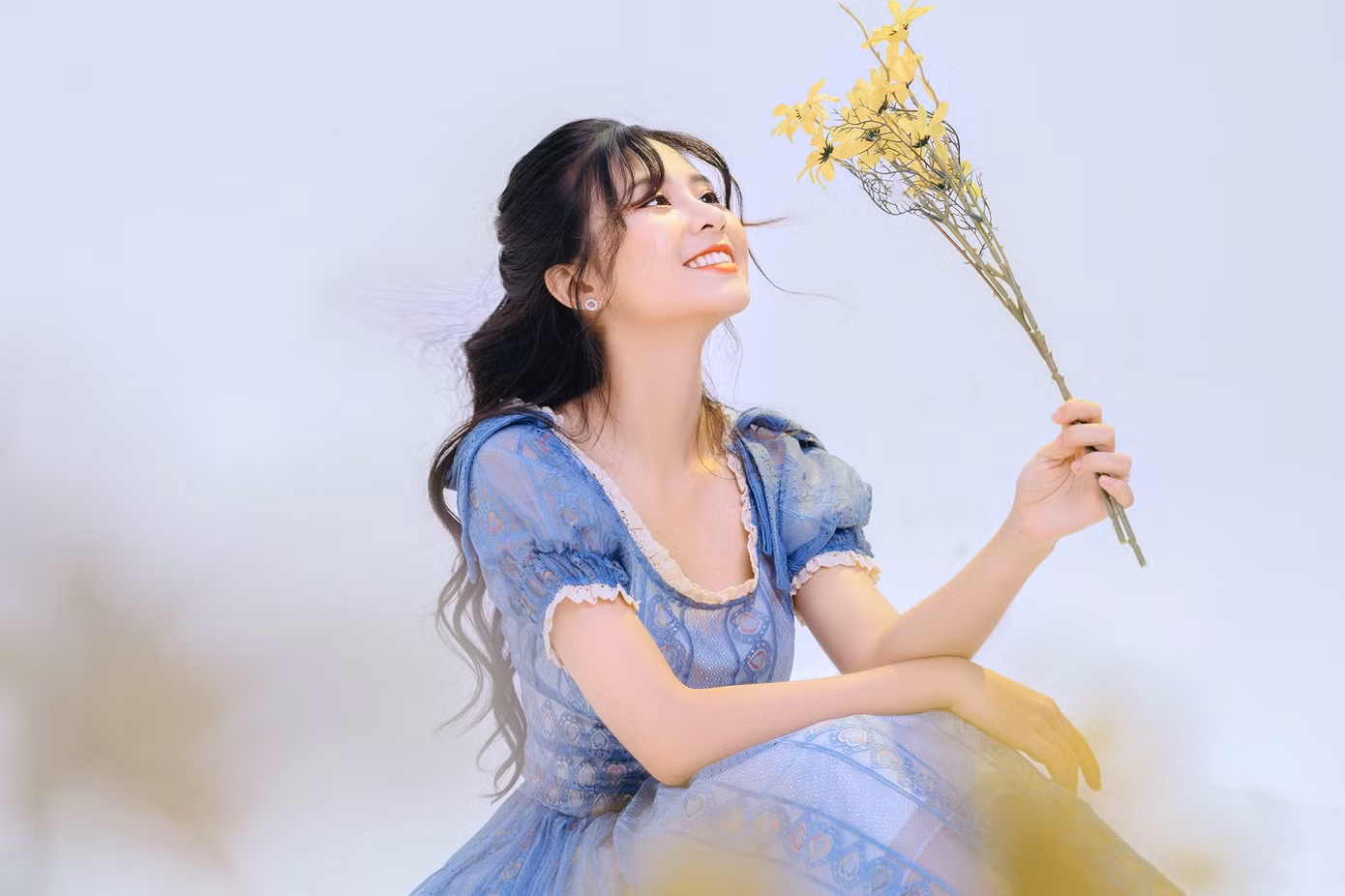 Nữ sinh điện ảnh gây ấn tượng bởi bộ ảnh Tết bên áo Tấc Việt phục ảnh 10
