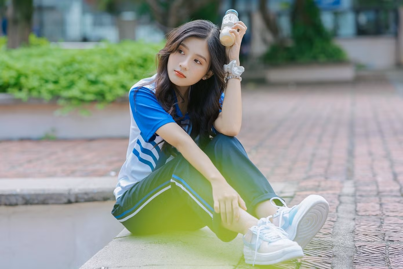 Nữ sinh điện ảnh gây ấn tượng bởi bộ ảnh Tết bên áo Tấc Việt phục ảnh 13