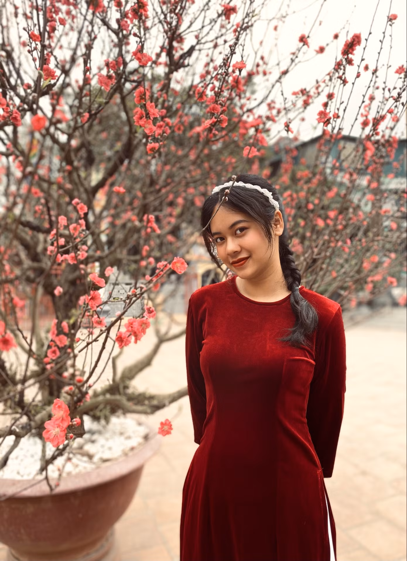 Đón Tết đặc biệt của hot girl Đại học Luật ảnh 11
