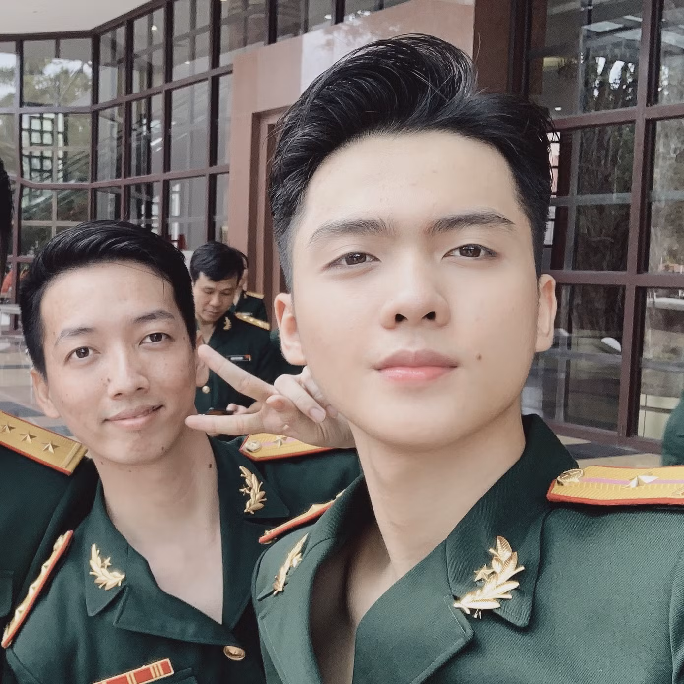 Anh bộ đội 9X gây thương nhớ bởi ngoại hình điển trai ảnh 7