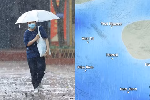Dự báo Hà Nội có mưa trong những ngày tới, nhiệt độ giảm bao nhiêu?