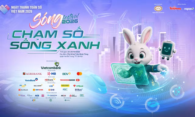 Sóng Festival 2026: Kết nối công nghệ, bùng nổ đêm nhạc, rinh ngàn quà tặng, ưu đãi cùng NAPAS