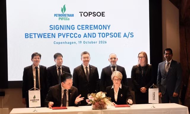 PVFCCo - Phú Mỹ và Topsoe mở rộng hợp tác sau hơn 2 thập kỷ đồng hành