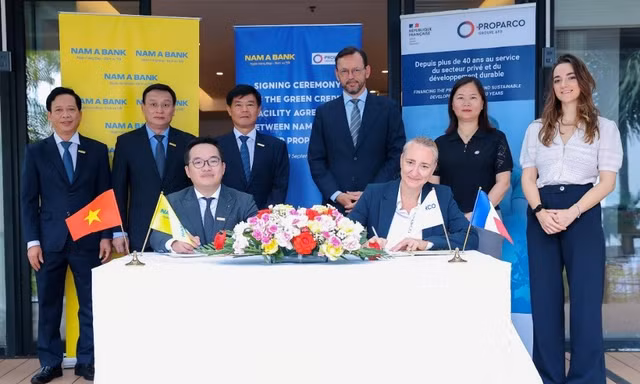Nam A Bank nhận 30 triệu USD từ Proparco thúc đẩy tài chính xanh