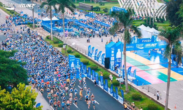 5.000 VĐV cùng những con số ấn tượng tại Giải chạy Pocari Sweat Run 2026