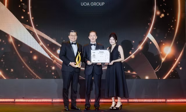 UOA Group ghi dấu ấn tại PropertyGuru 2026 với danh hiệu Nhà phát triển BĐS thương mại bền vững